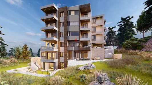 Under construction with garden in Jouret el Ballout