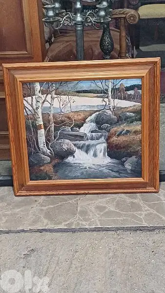 لوحة رسم زيتي