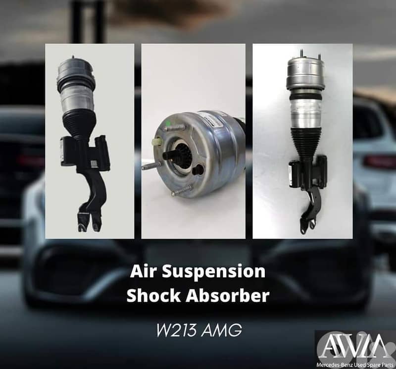 Air Suspension Shock Strut For Mercedes E-W213 4Matic set 0