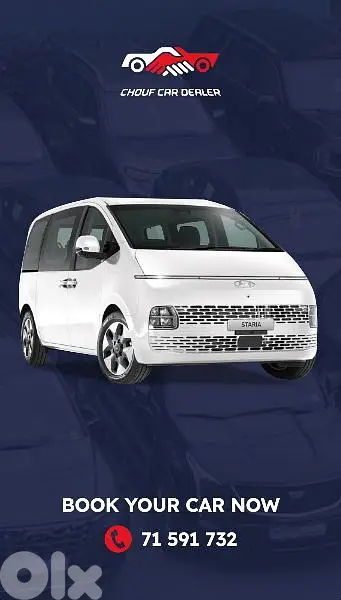 Hyundai staria 2023 (9-seaters)