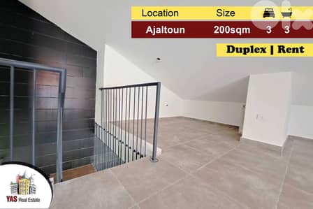 Ajaltoun 200m2 | Duplex | Rent | Luxury | High End | KH |