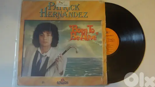 Patrick Hernandez "born to be alive" album vinyl