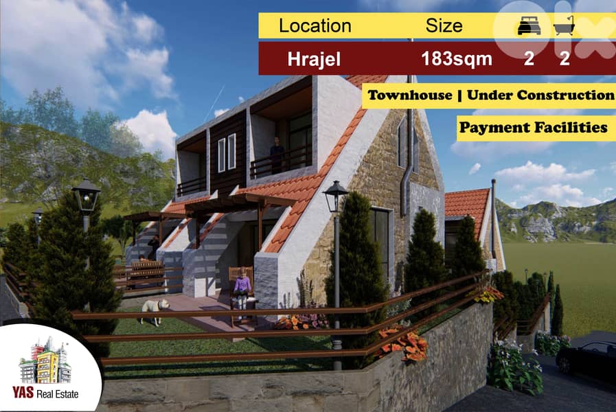 Hrajel 183m2 | 70m2 Garden | Townhouse | Under Construction | DA | 0