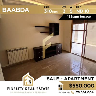 Apartment for sale in Baabda ND10