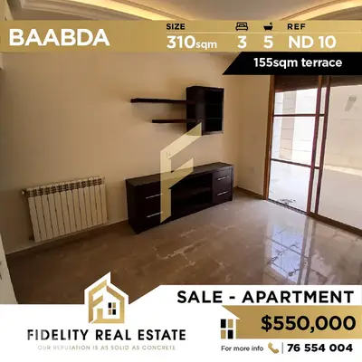 Apartment for sale in Baabda ND10