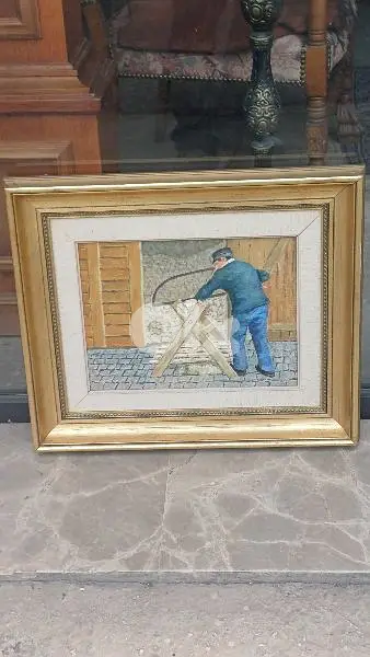 لوحة رسم زيتي