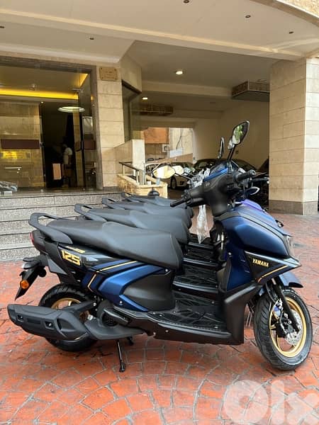 yamaha Ray ZR Street Rally Hybrid 125 cc okm 6
