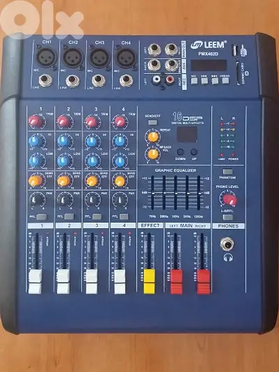 powered mixer 4 channel new in box