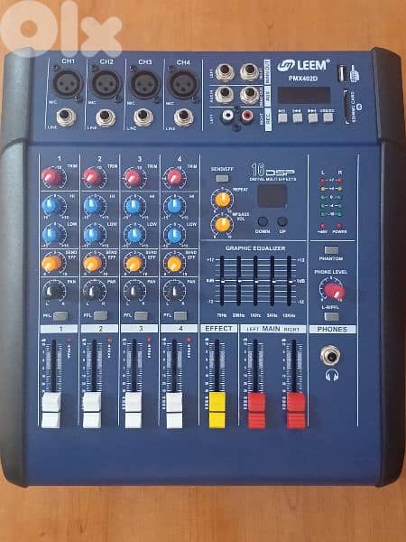 powered mixer 4 channel new in box 0