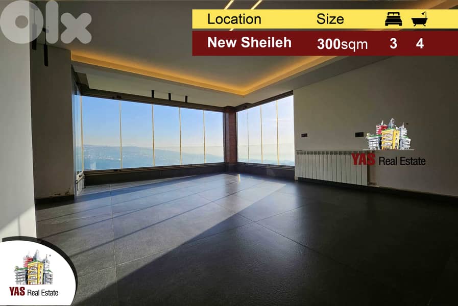 New Sheileh 300m2 | Spacious Flat | Panoramic View | Classy Area | TO 0