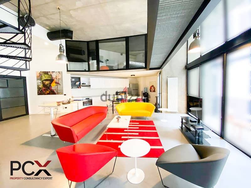 Loft for Sale in Achrafieh | Furnished | Balcony | Gym | Accessible 0