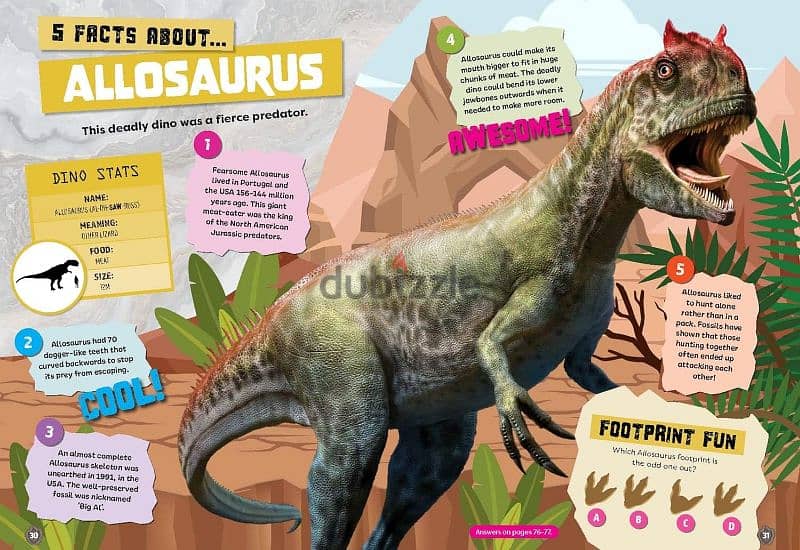 The World of Dinosaurs Annual 2023 Activities  Hard Cover (77 pages) 2