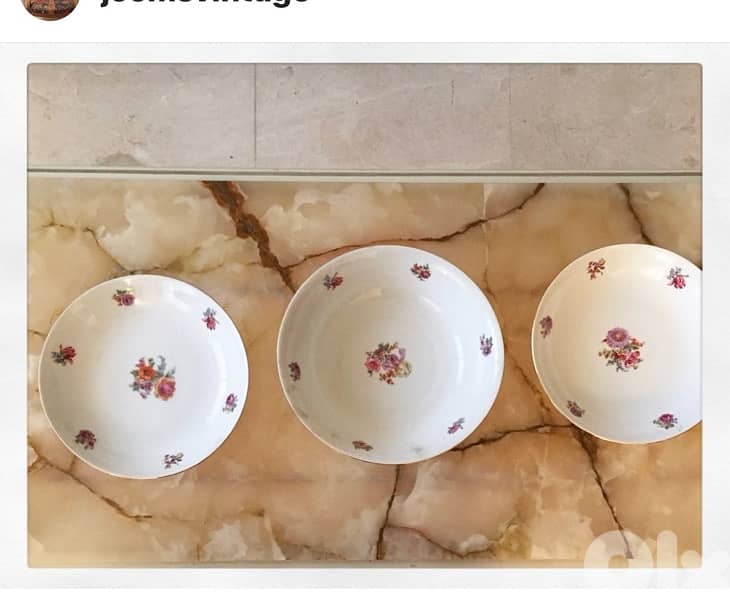 Vintage Set of antique Bavaria chinaware 0