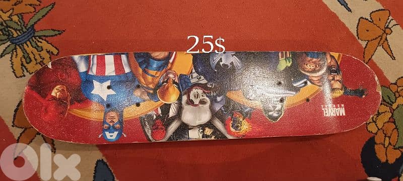 25$ skate board 0