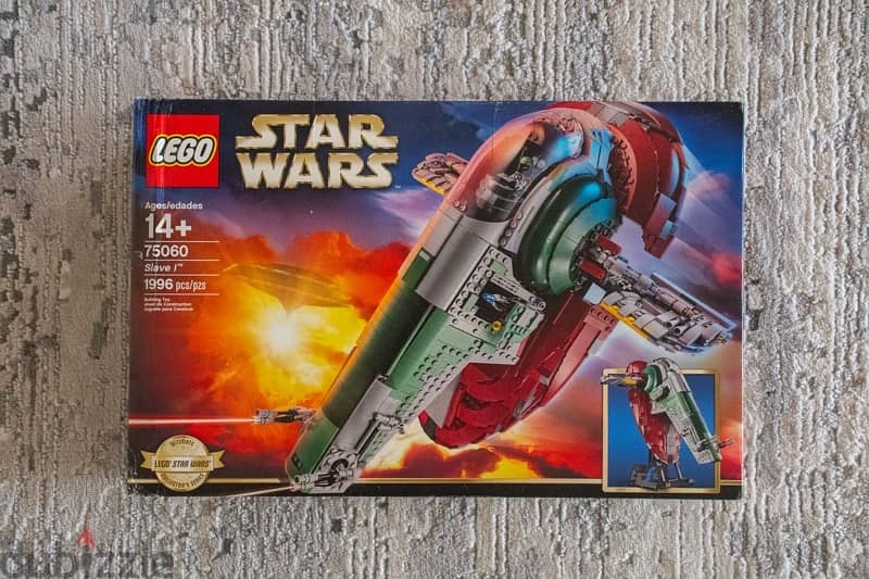 BRAND NEW RETIRED Lego star wars UCS slave 1 0