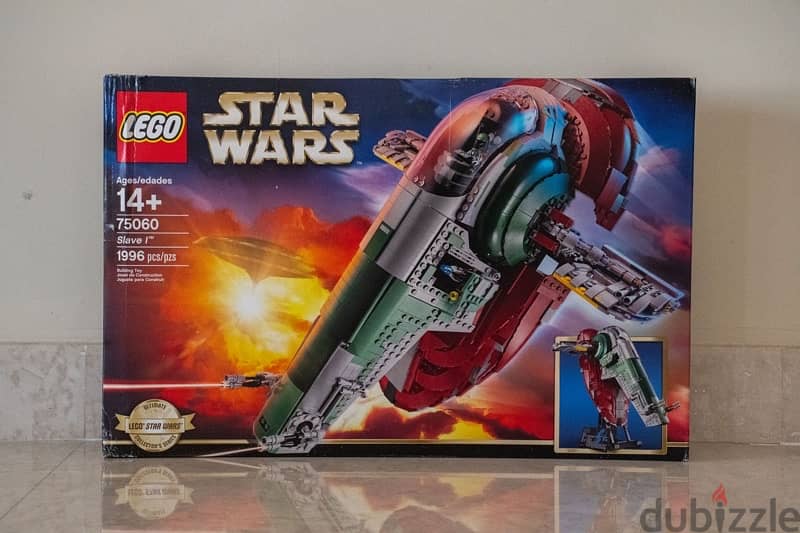 BRAND NEW RETIRED Lego star wars UCS slave 1 4