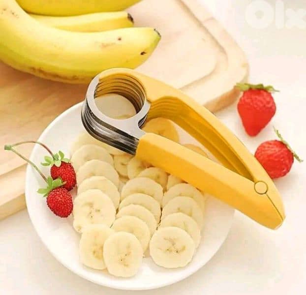 fast banana hot dog and vegetables slicer 4