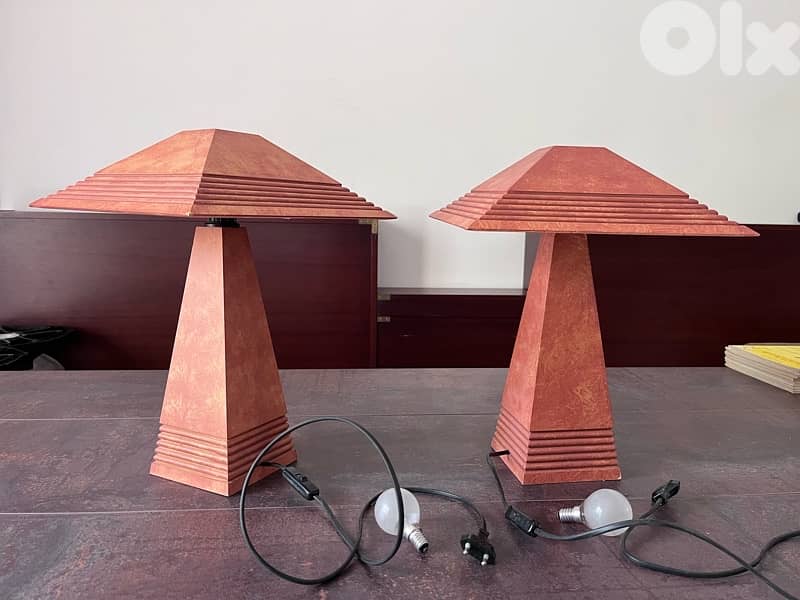 pair of table lampshades. E14 bulb 1