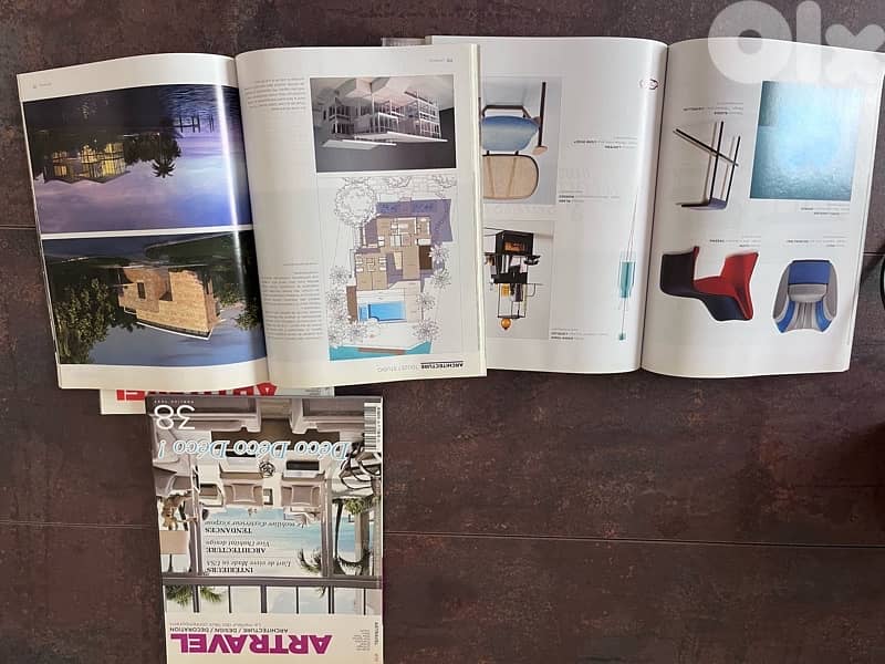 ART Travel 7 magazines year 2010-2011 interior Archi 2