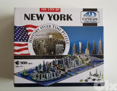 Puzzle 900 pcs 4D (The City of NEW YORK)