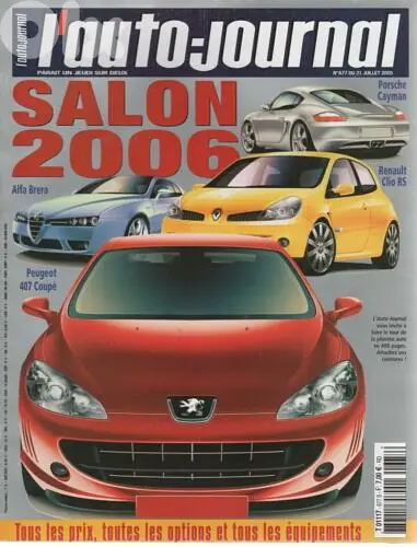 l'auto-Journal 2005 JULLET 677 مجلة السيارات الفرنيسة اوتو