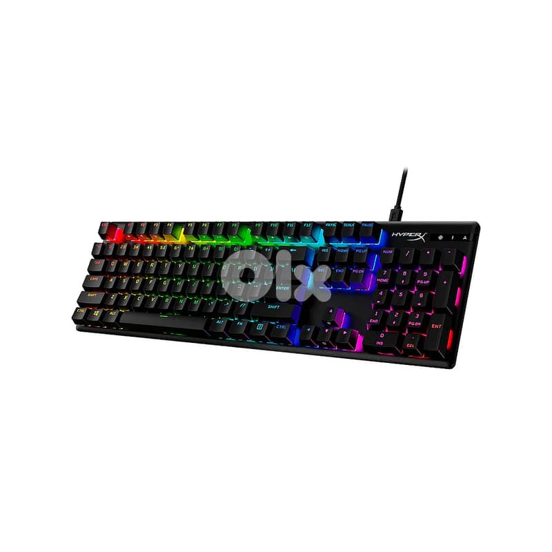 HYPERX ALLOY ORIGINS PBT RGB MECHANICAL GAMING KEYBOARD 1