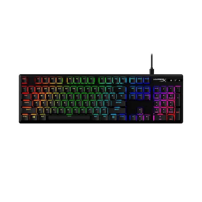 HYPERX ALLOY ORIGINS PBT RGB MECHANICAL GAMING KEYBOARD 2