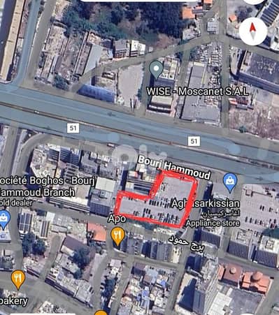 land for sale in dawra high way . أرض للبيع في برج حمود الدوره