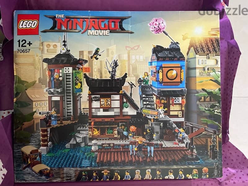 SEALED RETIRED LEGO NINJAGO CITY DOCKS 0