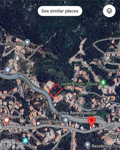 land for sale in baabdet . أرض للبيع في بعبدات