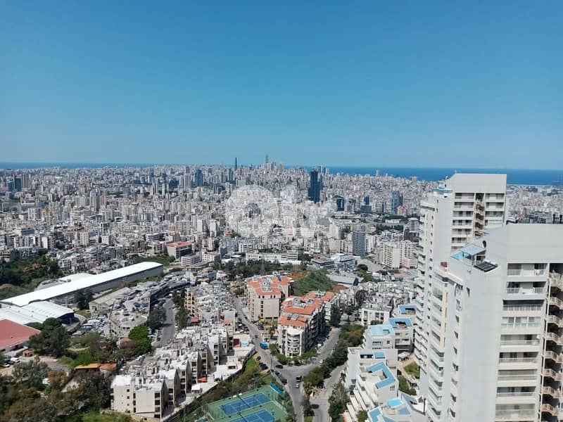 165 Sqm | Fully furnished Apartment for rent in Mar Roukoz|Beirut view 0