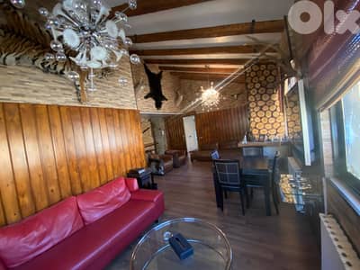 CHALET IN FAQRA MZAAR PRIME (70SQ) FULLY FURNISHED , (KFA-152)