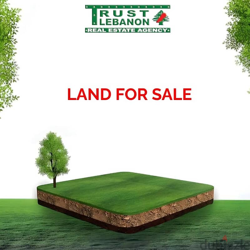 1120 Sqm | Land For Sale In Bchelema / Mtein | Mountain  & Sea View 0