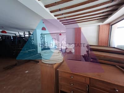 A 600 m2 Restaurant/Building +1000 m2 land  for rent in Bikfaya
