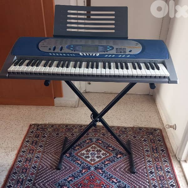 CASIO Keyboard LK 65 - Key Lighting System and New Stand 0