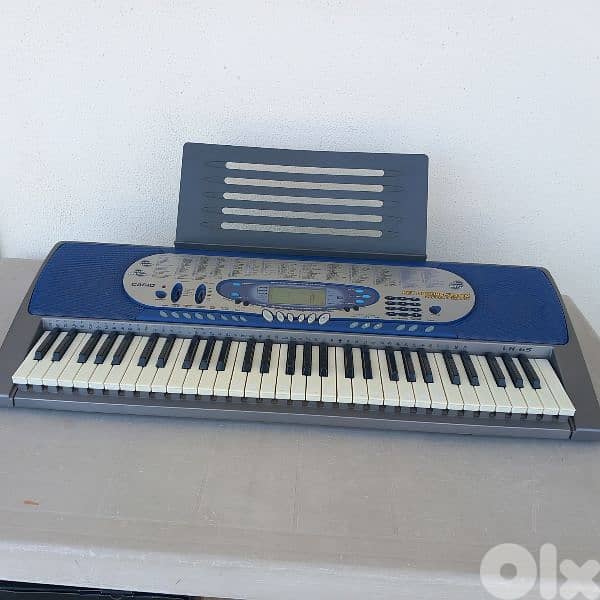 CASIO Keyboard LK 65 - Key Lighting System and New Stand 1