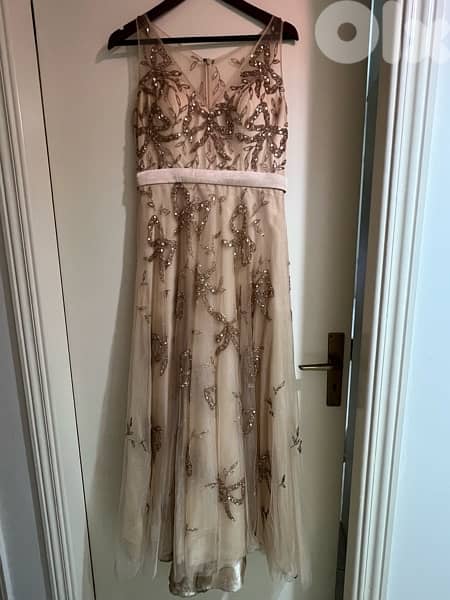Dress,LES AMIS, size 38-40, Champagne color 0