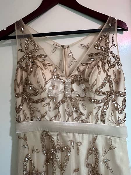 Dress,LES AMIS, size 38-40, Champagne color 2
