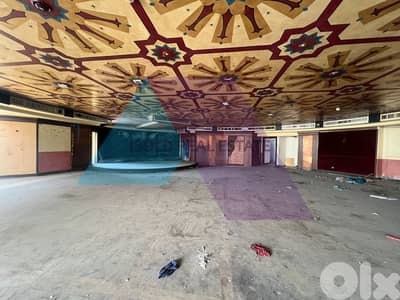 1000m2 Restaurant/Showroom+sea view 4rent in Kaslik - كسليك