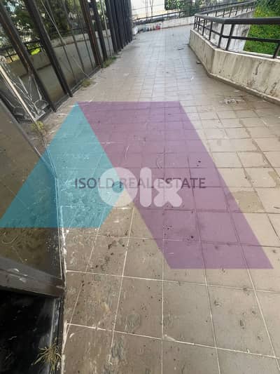 1000m2 Restaurant/Showroom+sea view 4rent in Kaslik - كسليك