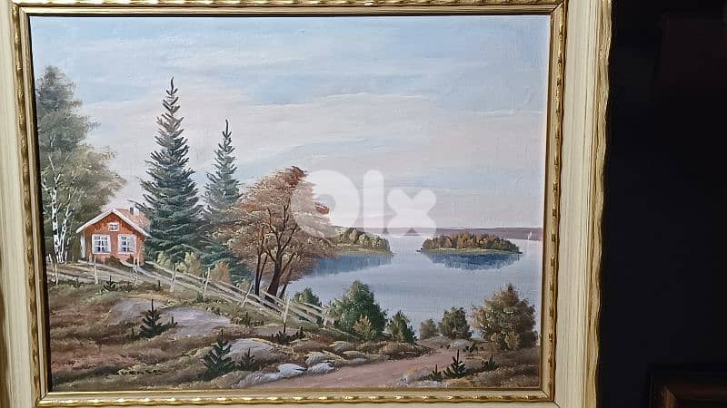 لوحة رسم زيتي 5