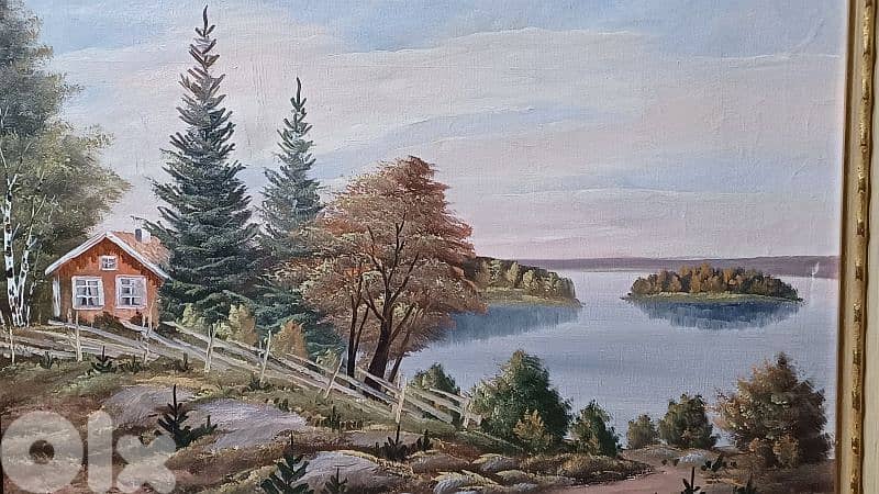 لوحة رسم زيتي 6