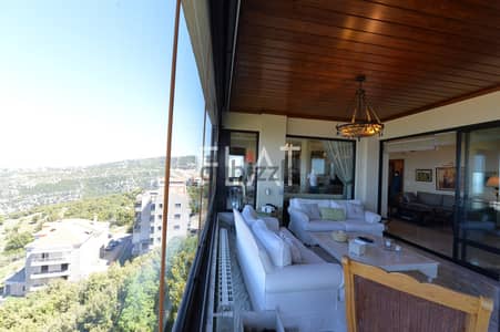 Amazing sea view Apartment for Sale in Ajaltoun | شقة للبيع في عجلتون