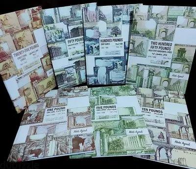٧ البومات لتا،يخ مصرف لبنان $