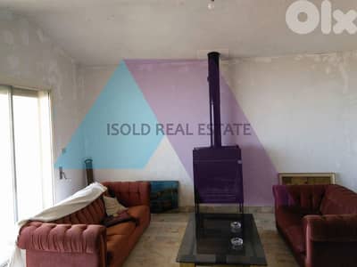 Rooftop apartment+panoramic sea view for sale in Ain Saade- عين سعاده