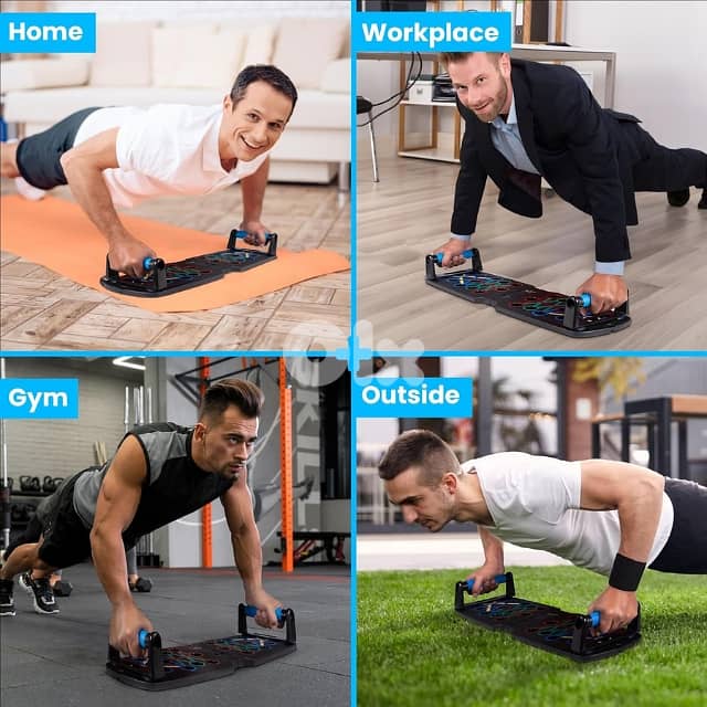 Digital Push Up Board, Rep Counter & Timer, Foldable Home Gym Board 6
