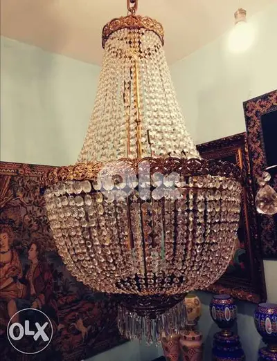 من أفخم ثرية في غاية الأهمية والجمال كرستال بوهيمي تشيكي مميز اصلي