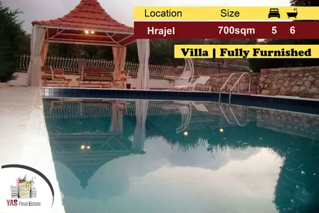 Hrajel 700m2 | 1200m2 terrace | Villa | Private Pool | Furnished | DA