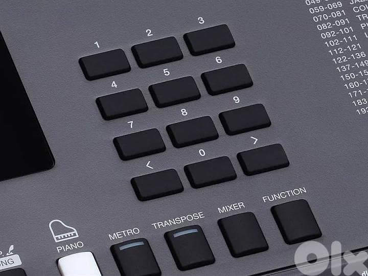 MK200 Arranger keyboard, 61 touch sensitive keys,LCD, 2 x 2,5 watt 3