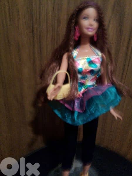 TERESA Barbie Mattel Rare Still Good doll 2016 long hair Bend legs=25$ 5